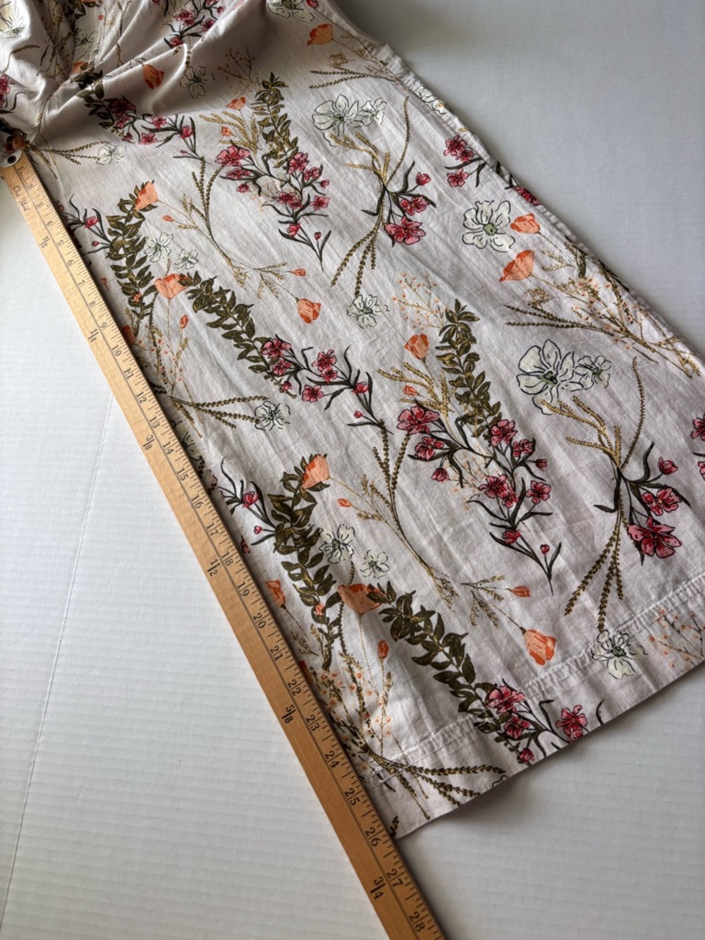 Free People Cream Floral Wide Leg Pants - Picture 11 of 14